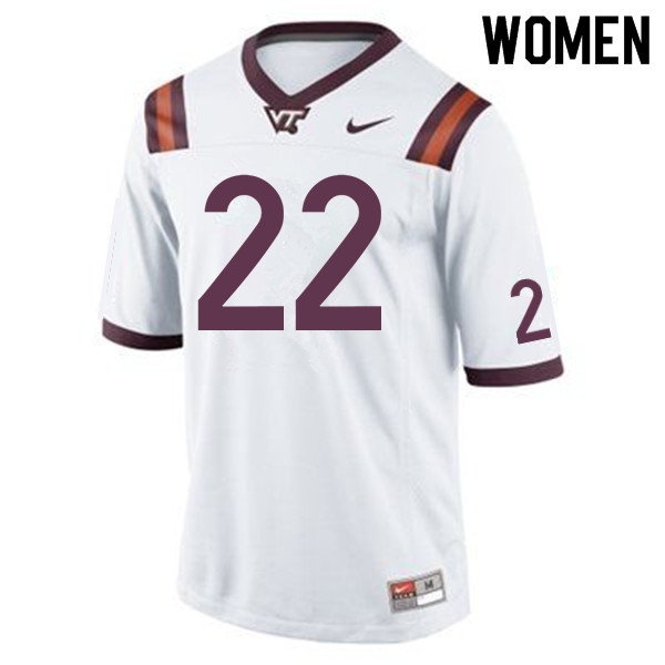 Women #22 Terrell Edmunds Virginia Tech Hokies College Football Jerseys Sale-Maroon